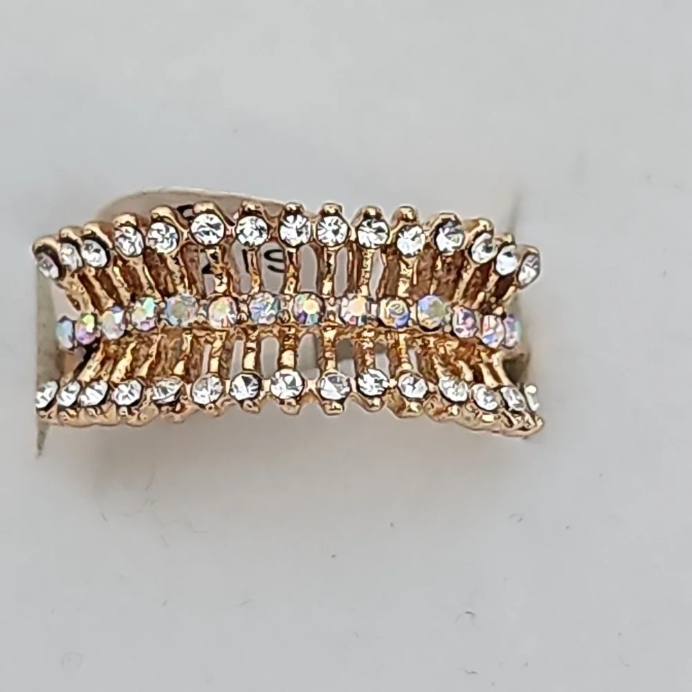 Elegant Gold and Silver Women's Ring Set